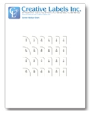 Creative Labels Corner Radius Chart